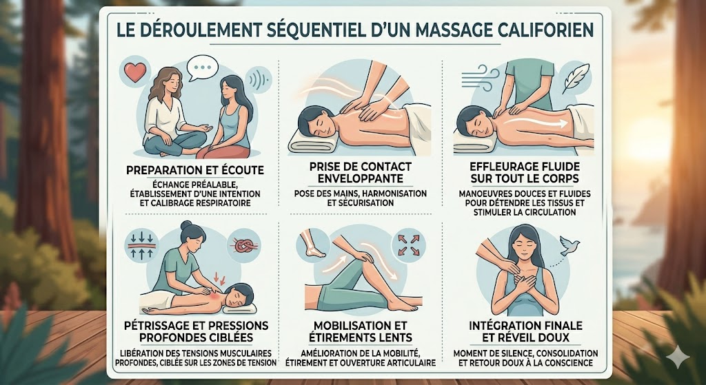 Déroulement - Www.massagecalifornien.fr